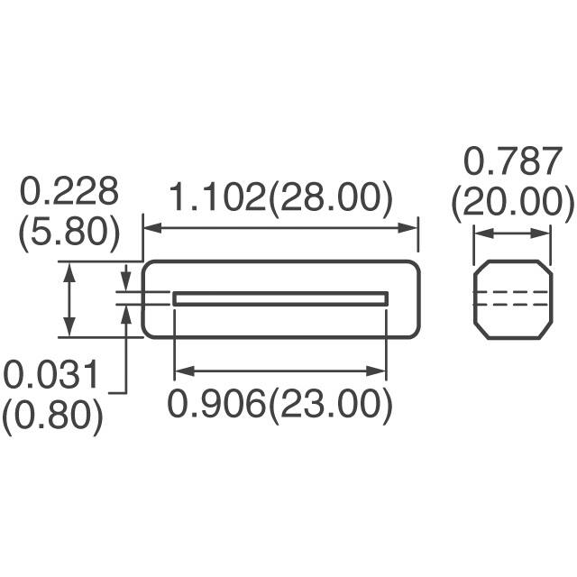 28R1102-100 Laird-Signal Integrity Products  Kabelferrite